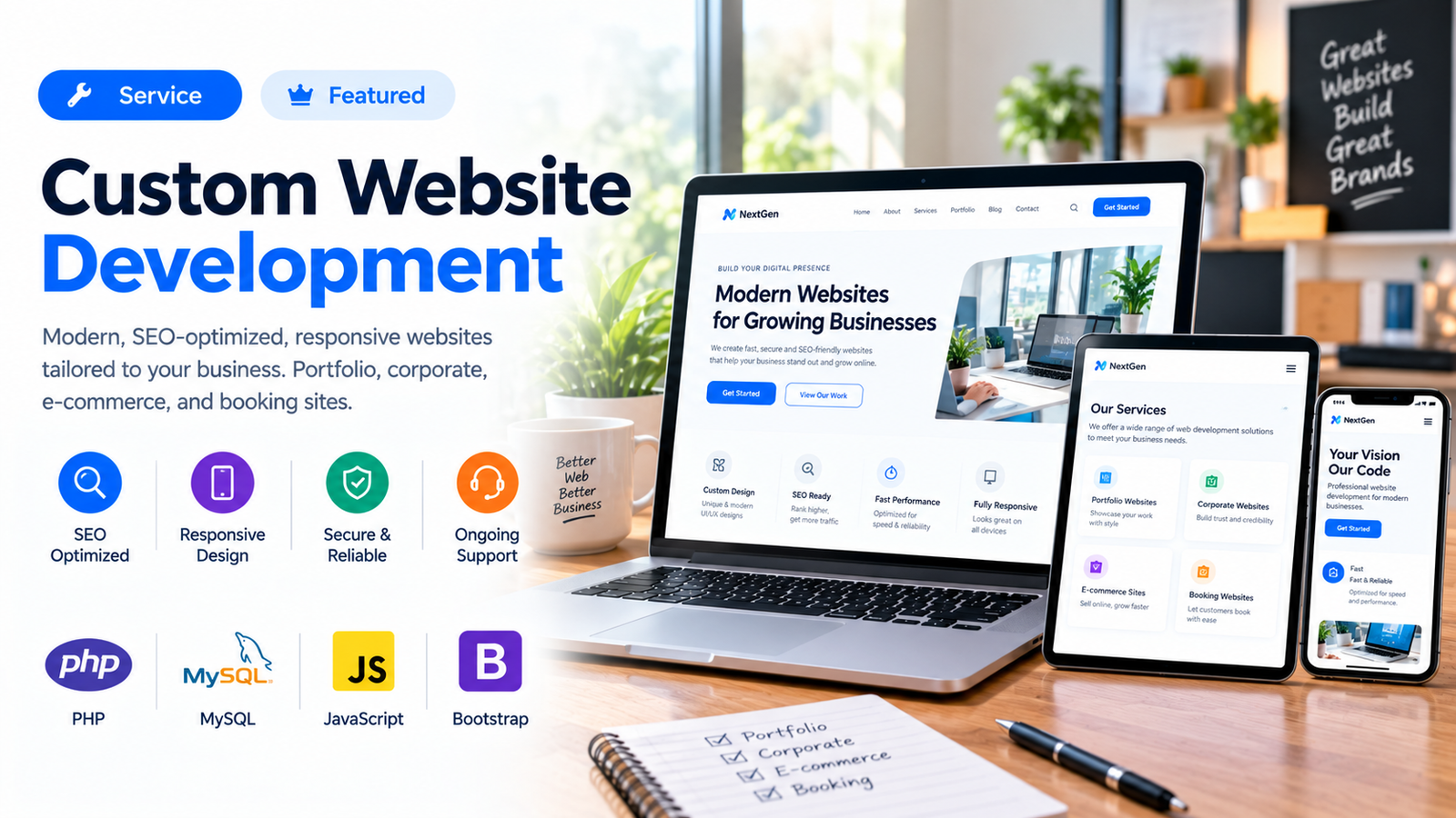 Custom Website Development